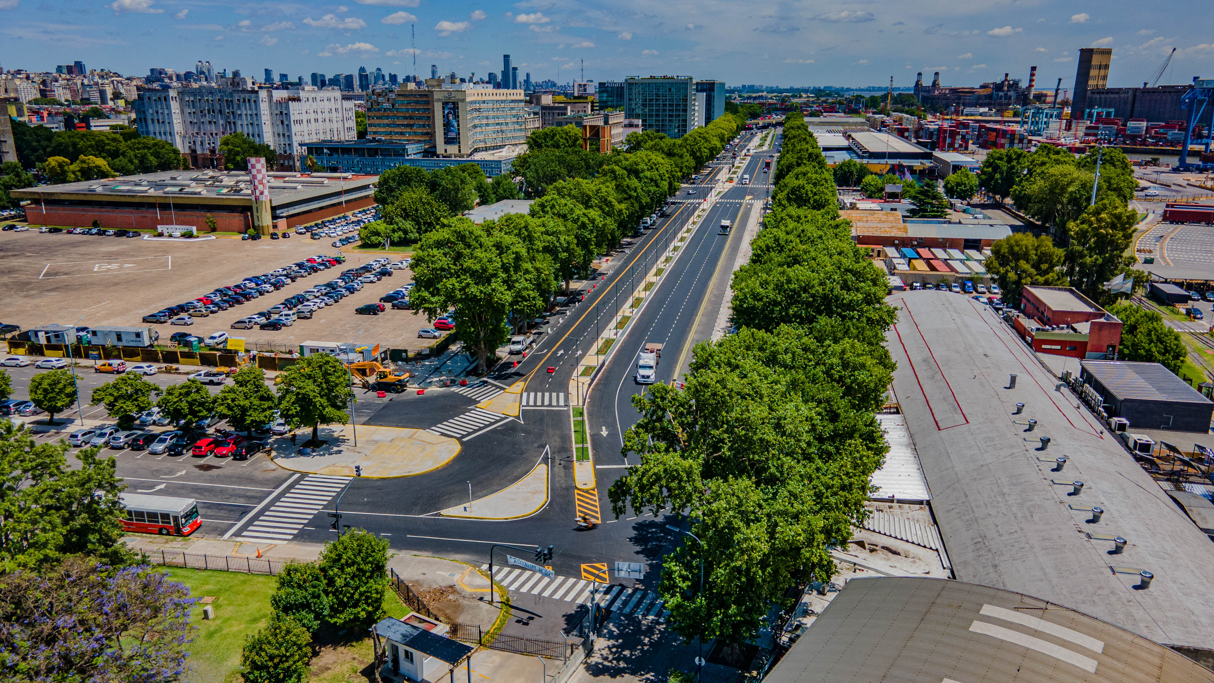 Finalizaron las obras en la Av. Presidente Ramón Castillo