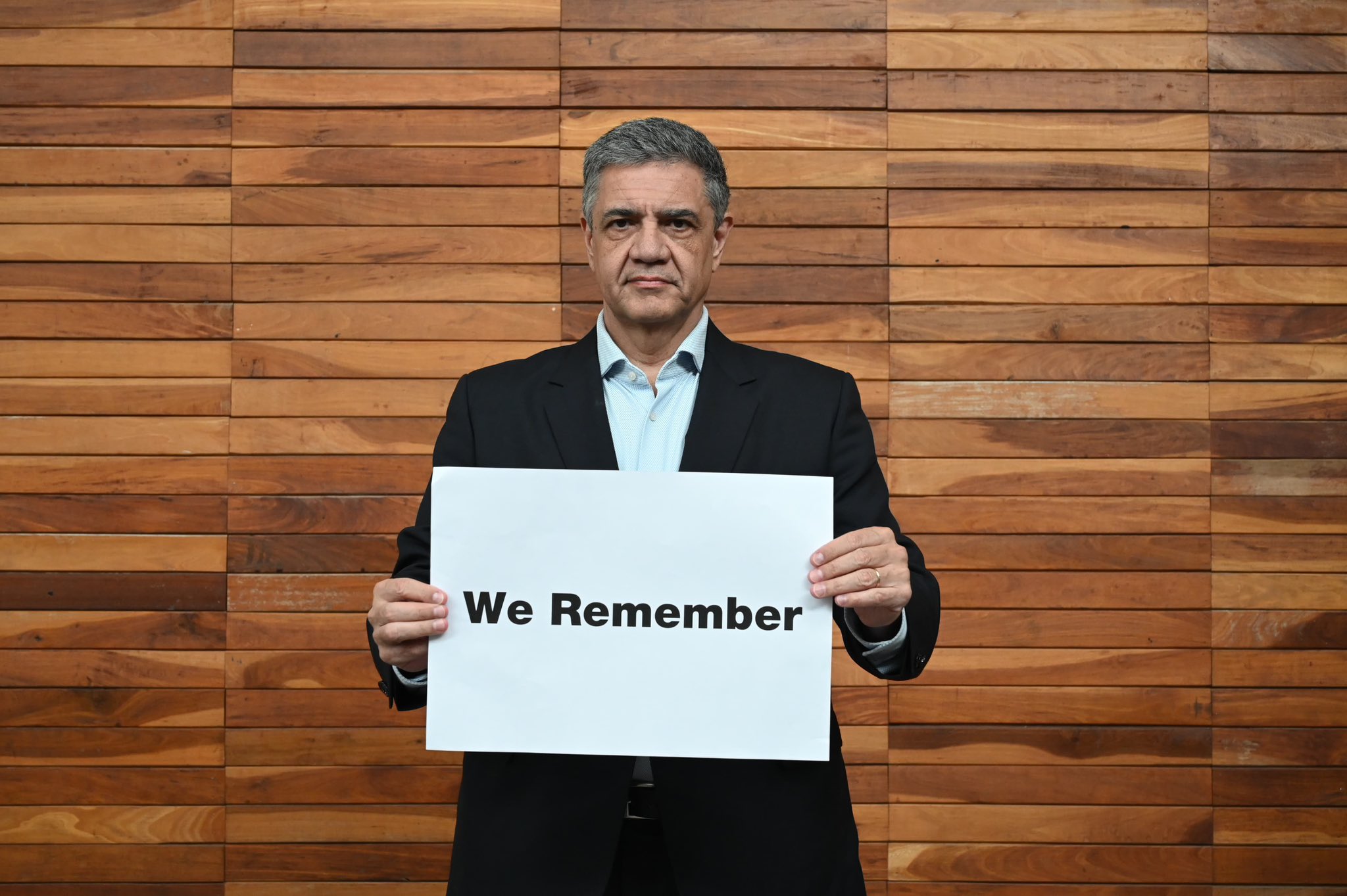 Jorge Macri y su gabinete se sumaron a la campaña mundial por el Día Internacional de Conmemoración en Memoria de las Víctimas del Holocausto