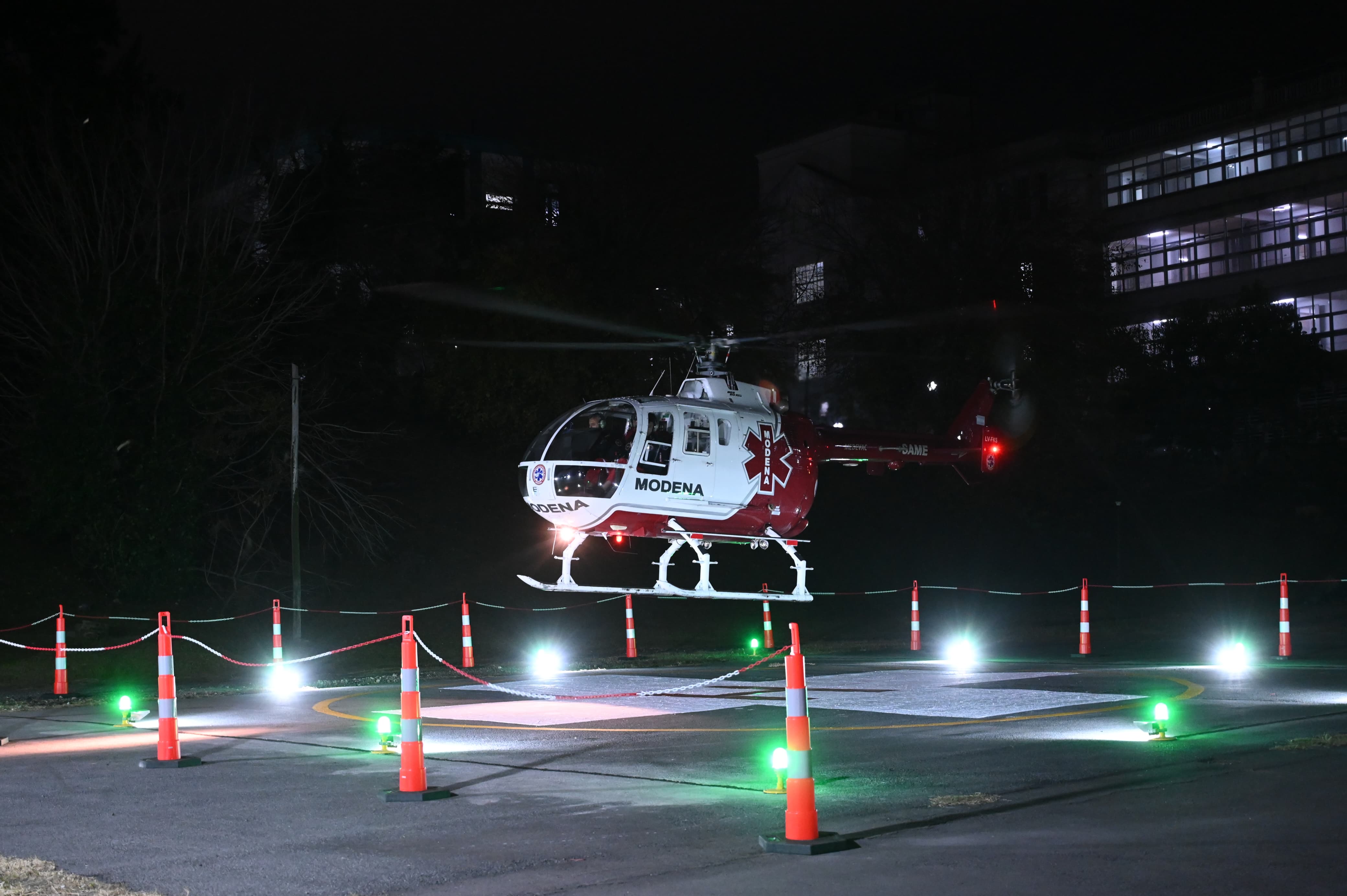 Helipuerto nocturno SAME