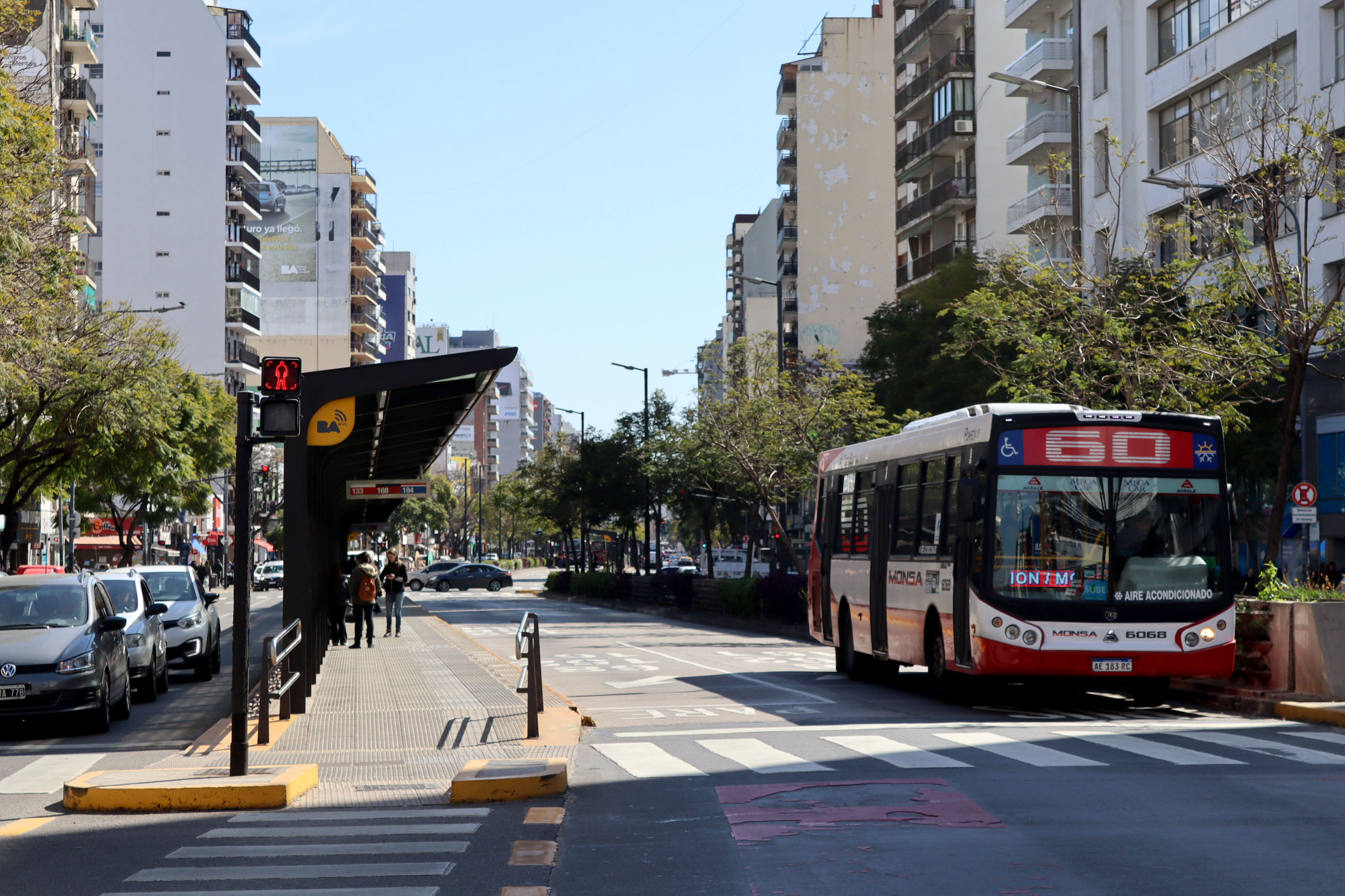 Más seguridad vial en Congreso: Nuevo recorrido de la línea 60