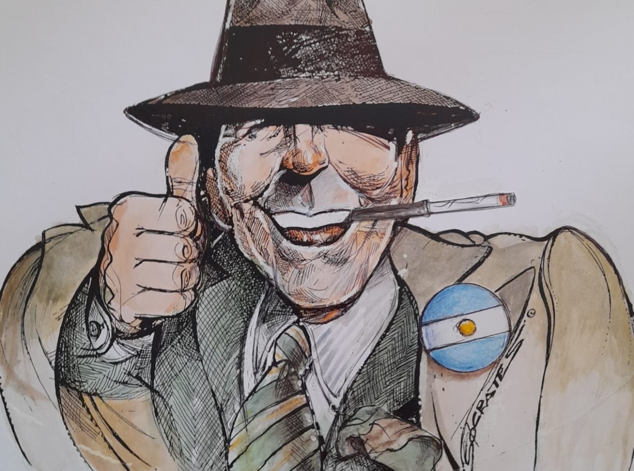 En el Día de la Historieta, charla y cierre de “Gardel dibujado” en la Casa del Historiador