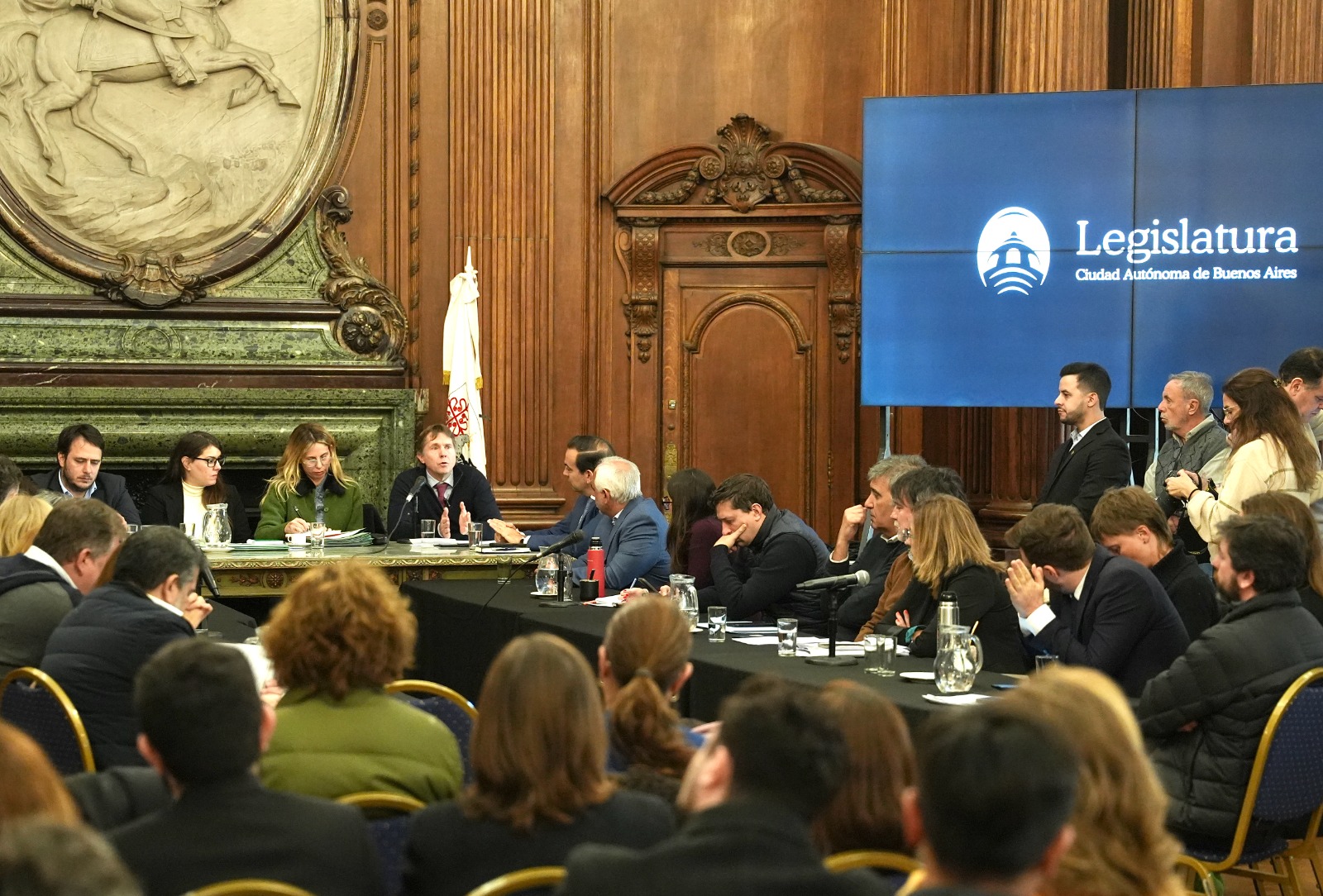 Gabino Tapia presentó en la Legislatura porteña el proyecto de creación del Servicio Penitenciario de la Ciudad