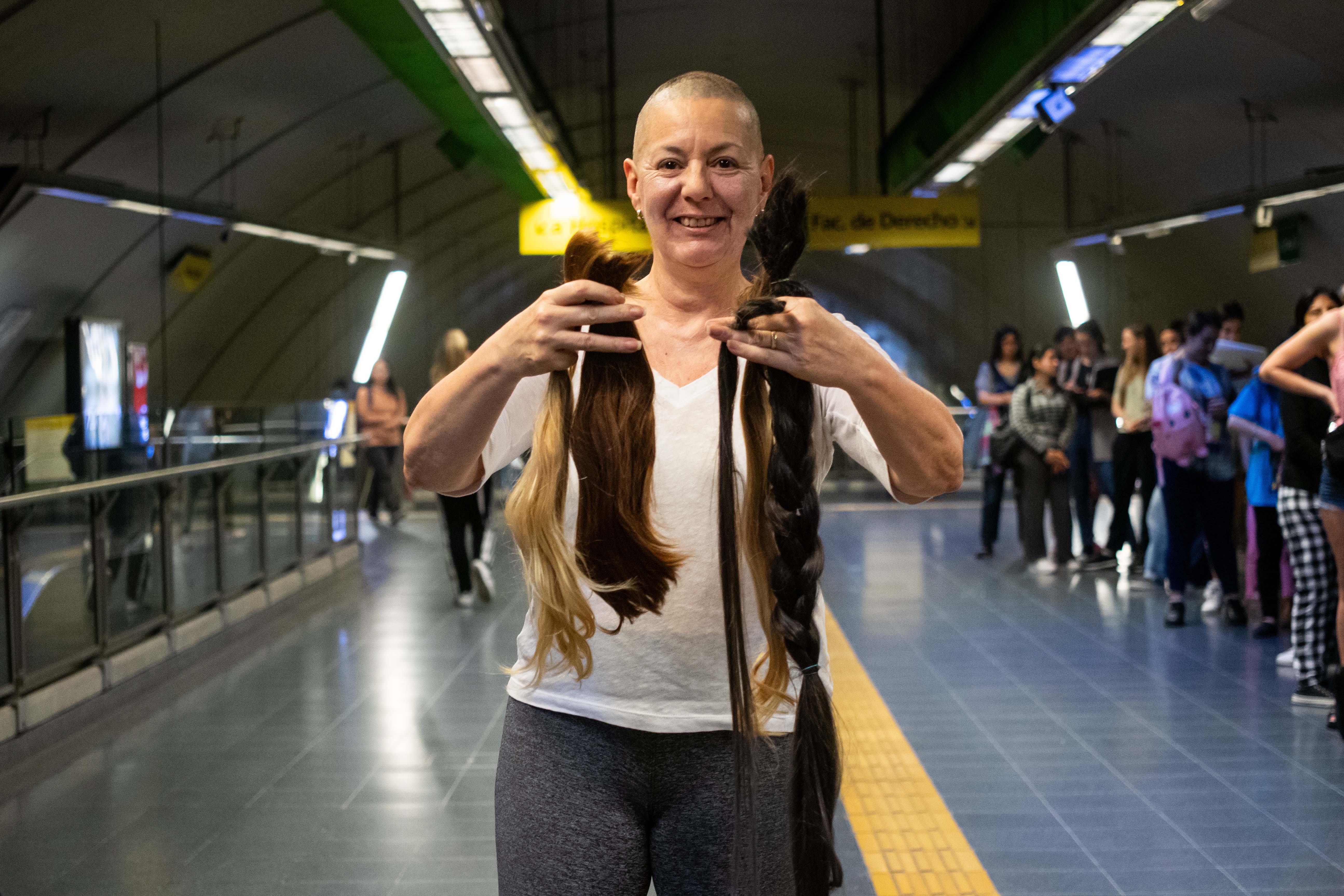 El Subte organiza una campaña de donación de pelo para pacientes en tratamiento oncológico