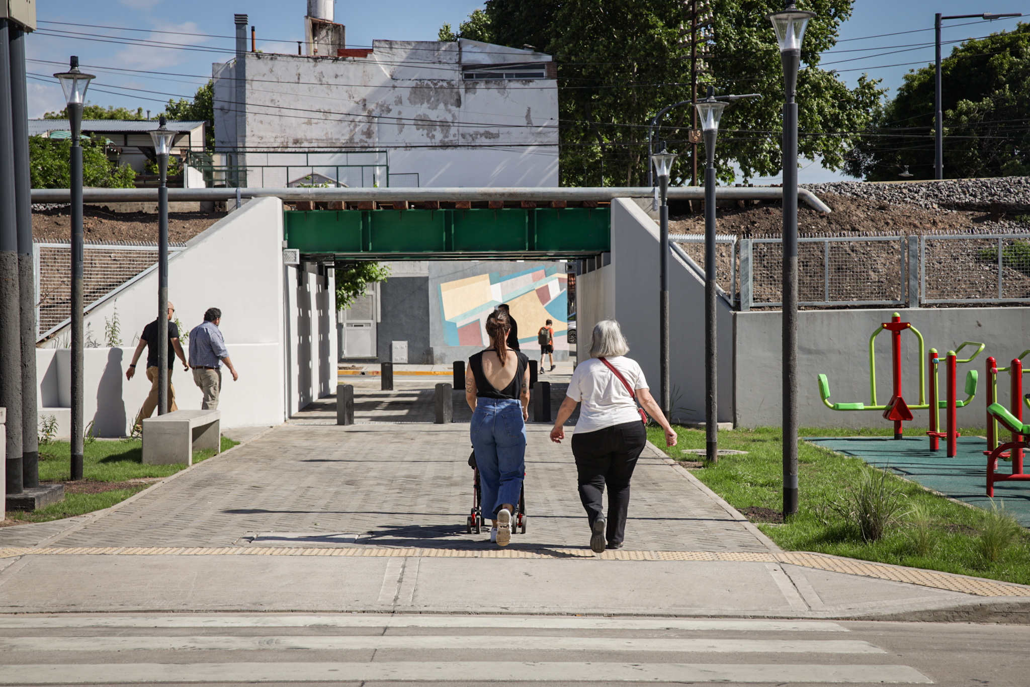 Se inauguró el Paso Bajo Nivel Fomentista en Villa Pueyrredón