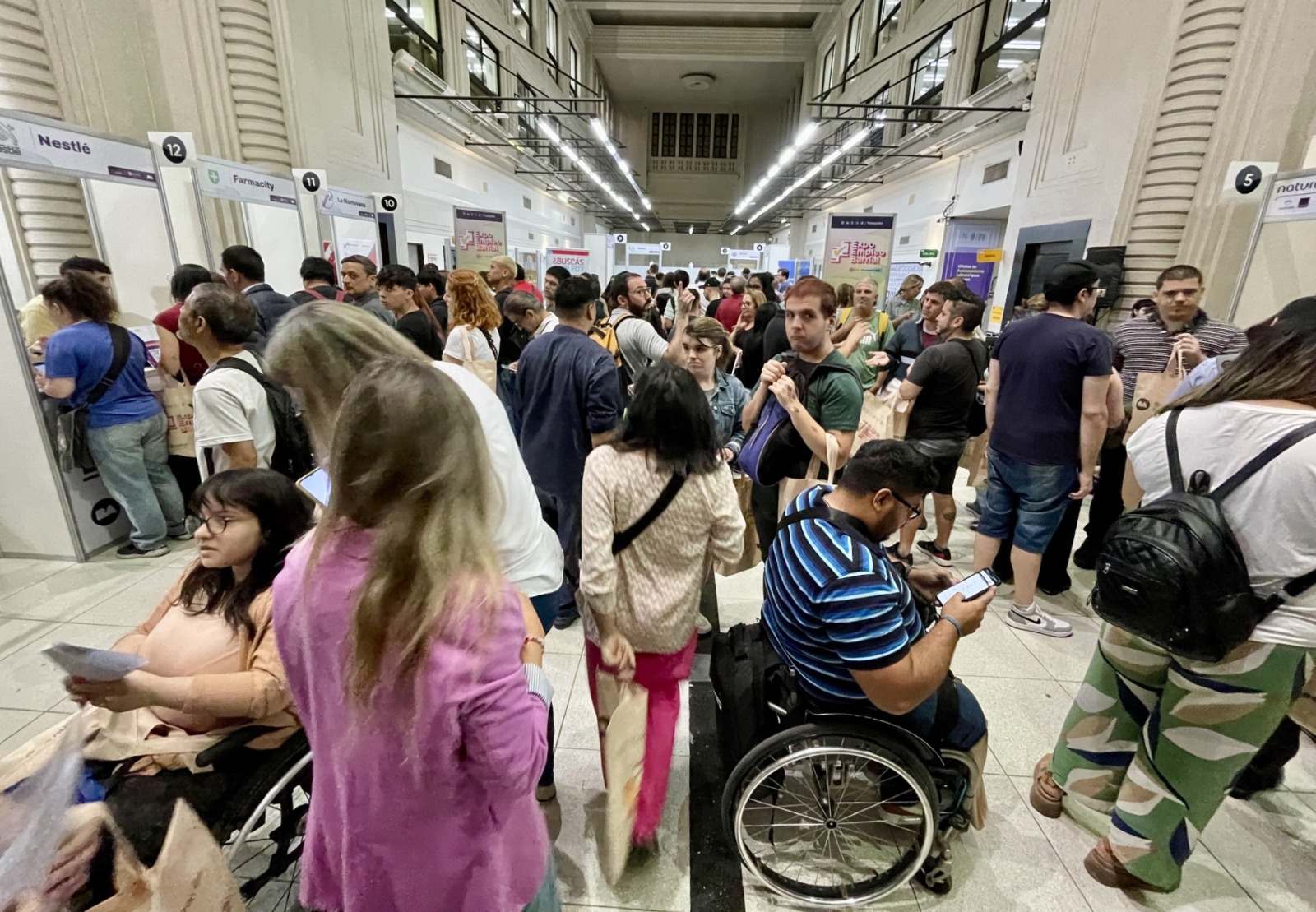 La Ciudad realiza la última Expo Empleo Barrial del año, edición Discapacidad