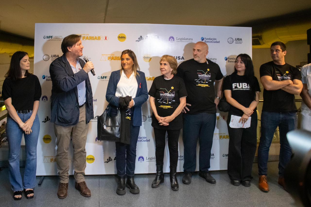 Con música y rock, se llevó a cabo una jornada de prevención sobre el VIH en el Subte