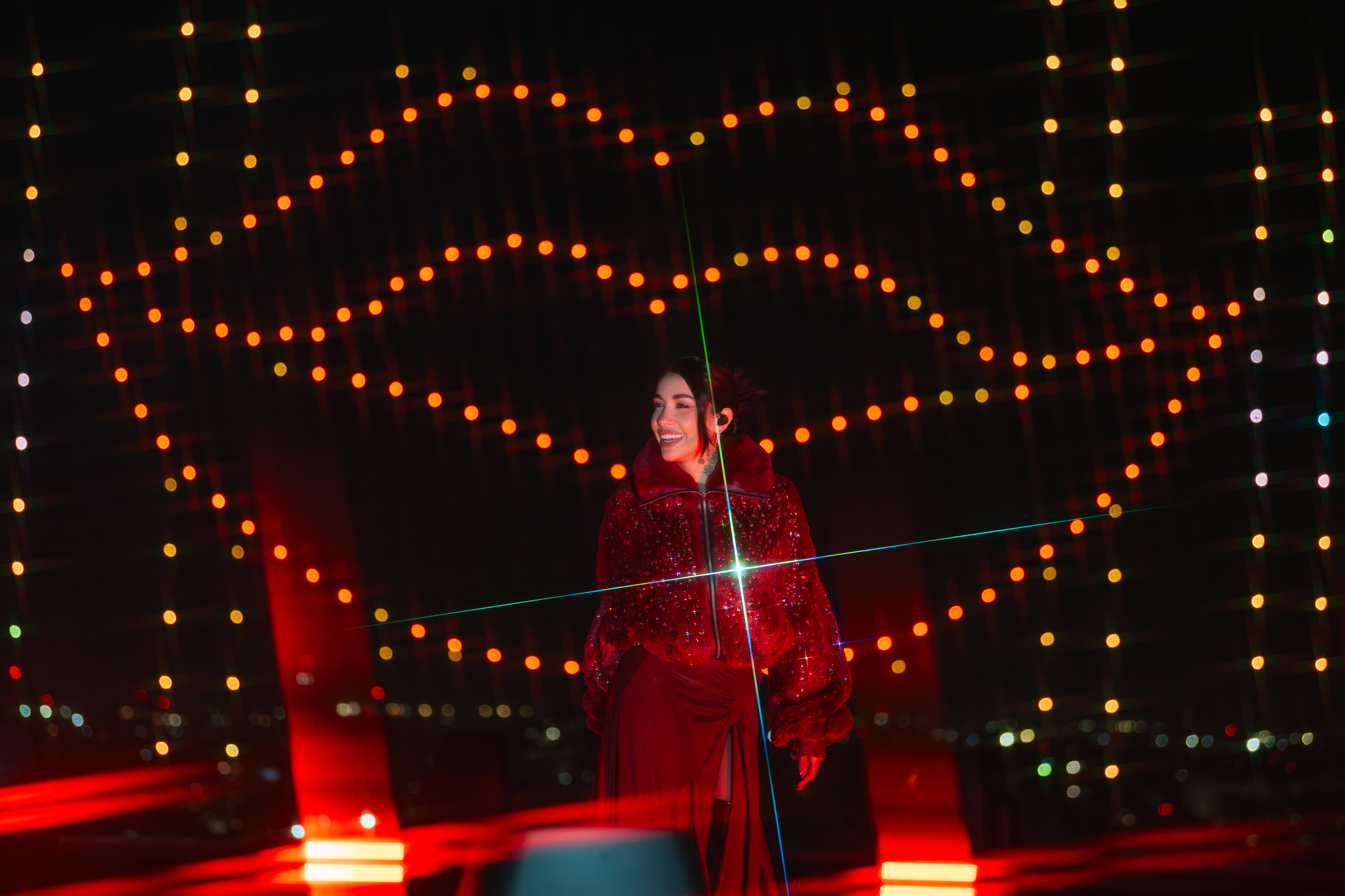 María Becerra en River