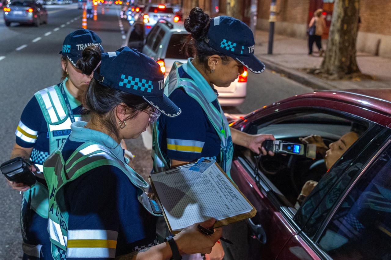 La Ciudad reforzó los controles de alcoholemia por la Navidad: la tasa de positivos cayó a la mitad