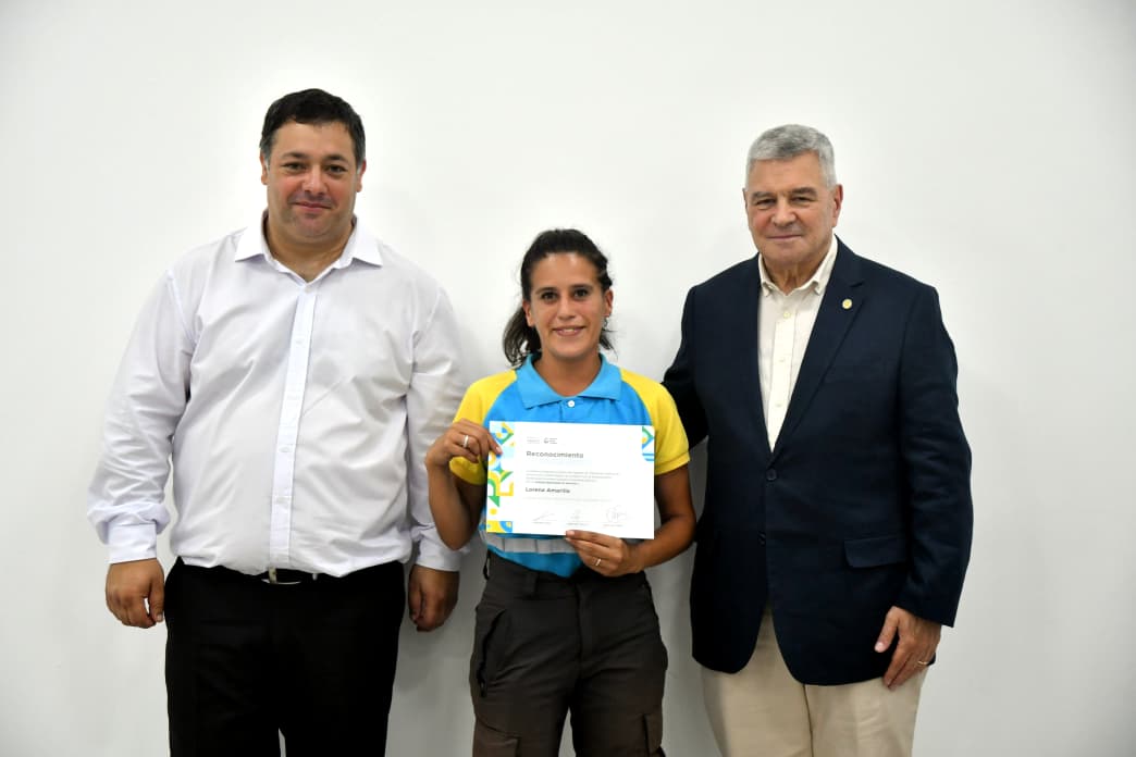 Giménez reconoció al Cuerpo de Agentes de Tránsito en Materia de Convivencia y Orden Público