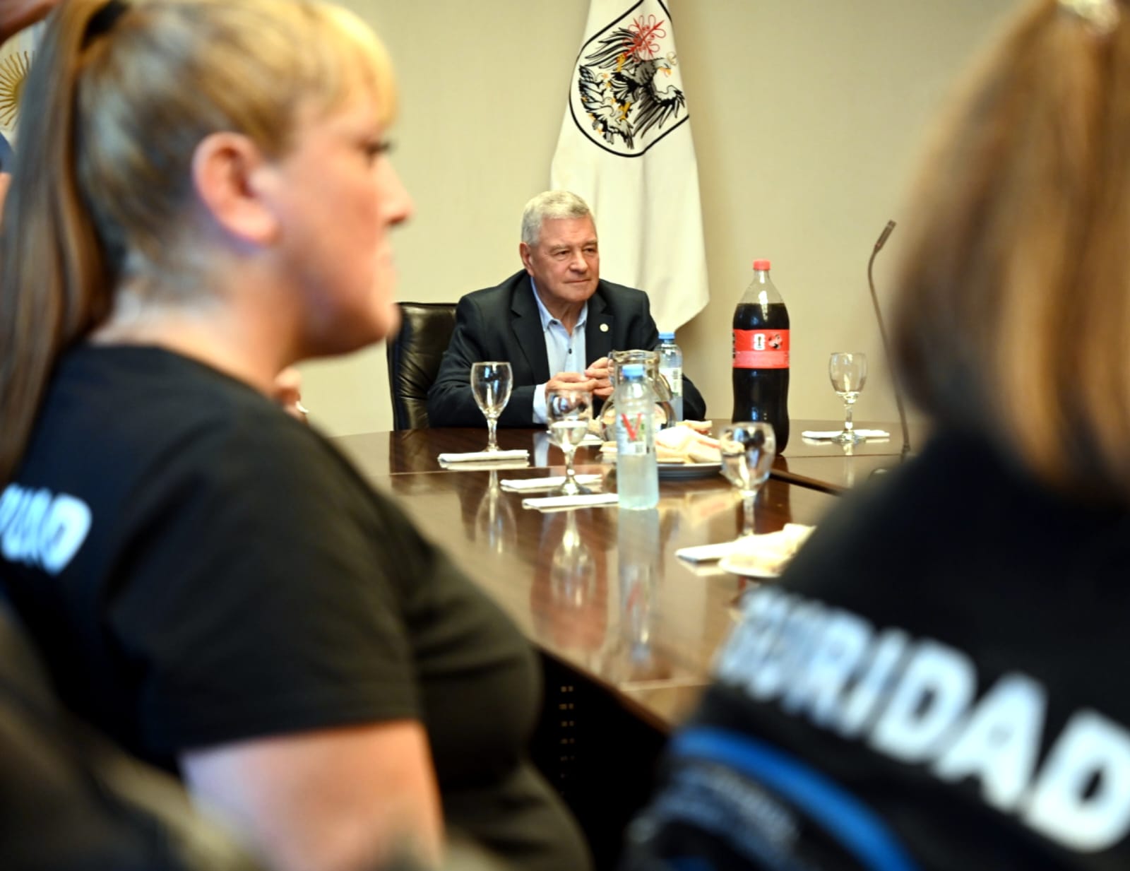 Giménez recibió al Cuerpo de Agentes de Vigilancia de la Ciudad en un nuevo aniversario de su creación