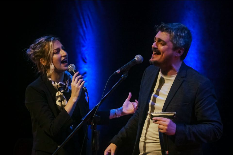 Franco Luciani y Victoria Birchner