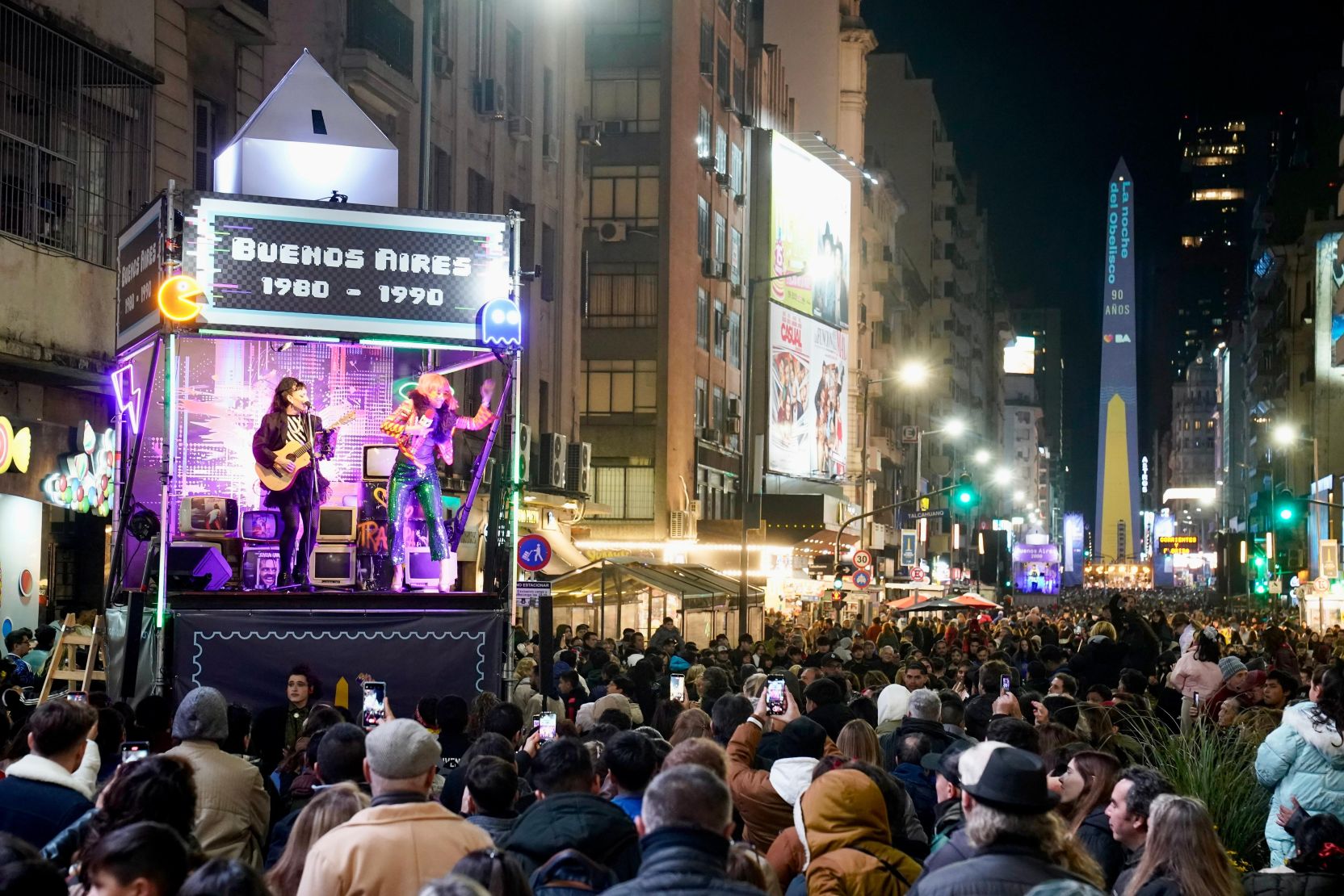 El cumpleaños del Obelisco convirtió Corrientes en una verdadera fiesta 5