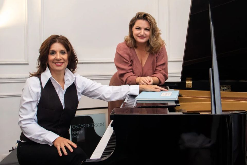 Daniela Tabernig y Fernanda Morello