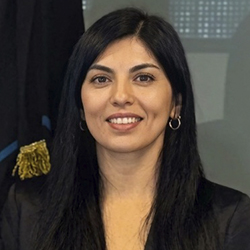 Imagen de la funcionaria Romina Iturre