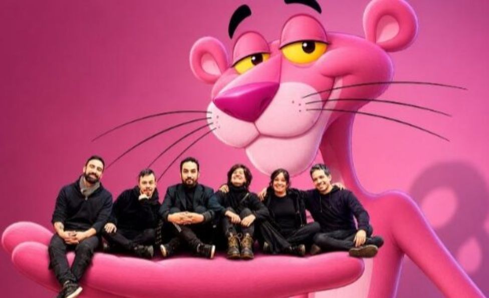 La Pantera Rosa con música en vivo