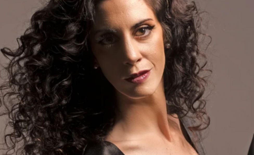 Paula Castignola en la Casa de la Cultura
