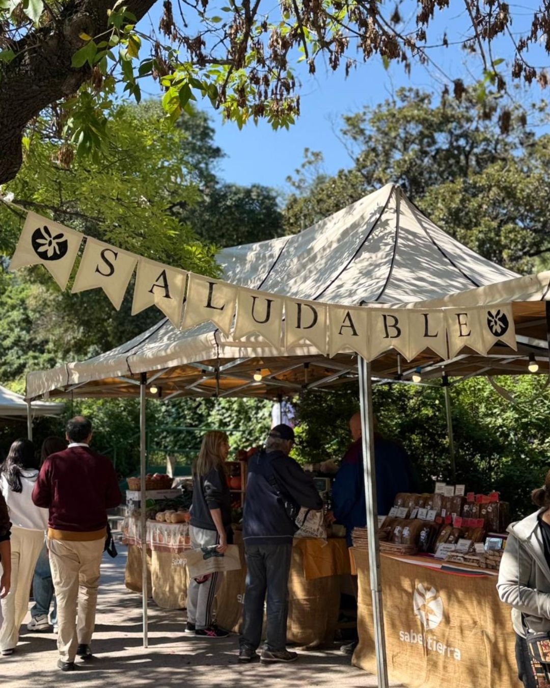 Sabe la Tierra in Parque Saavedra