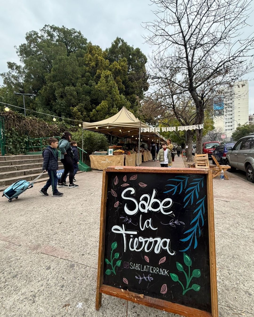 Sabe la Tierra in Plaza Irlanda