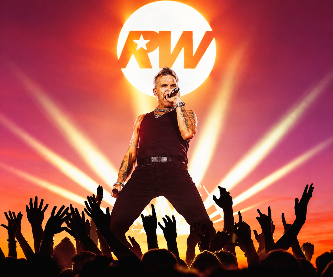 Afiche de Robbie Williams