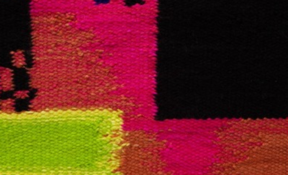 Afiche de Primer Encuentro de Pensamiento Textil