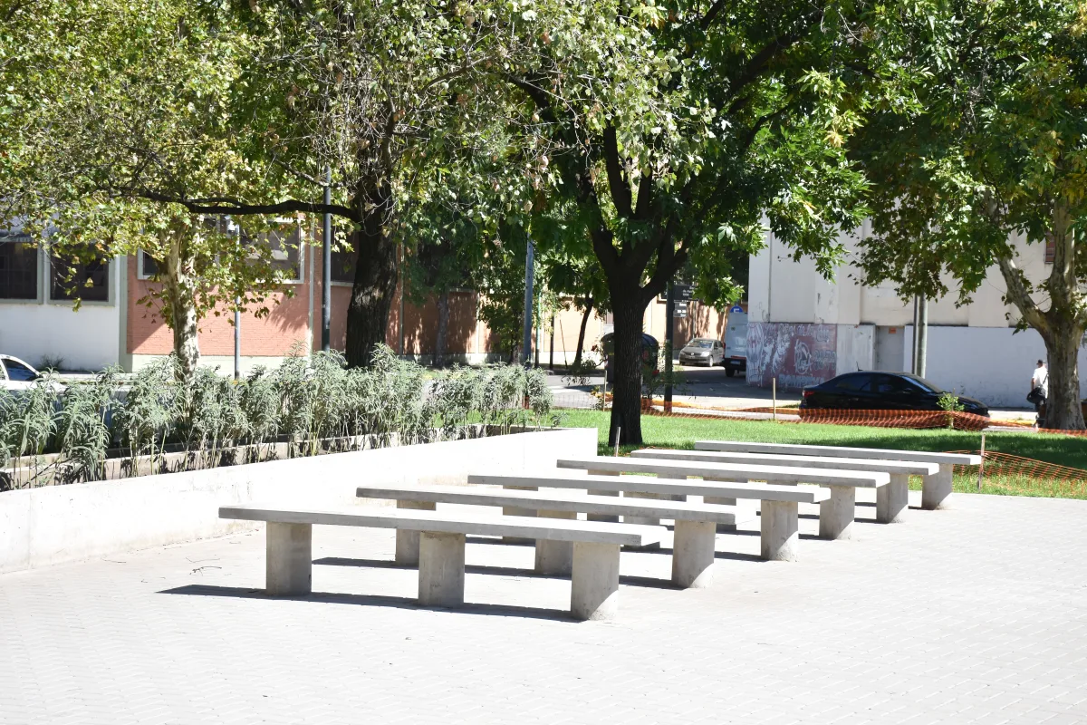 Nueva Pompeya renovó la Plaza Obispo Enrique Angelelli con más espacios deportivos, áreas de encuentro y paisajismo