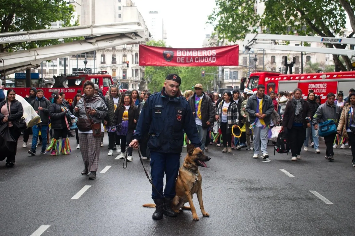 Los Bomberos de la Ciudad participaron con actividades interactivas de la Experiencia Gospel 2026