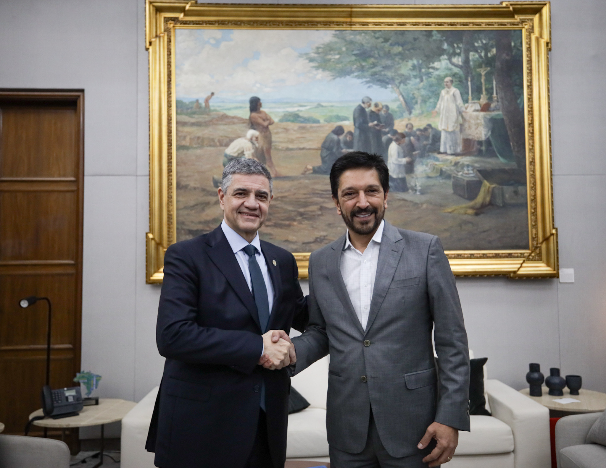 Jorge Macri y Ricardo Nunes
