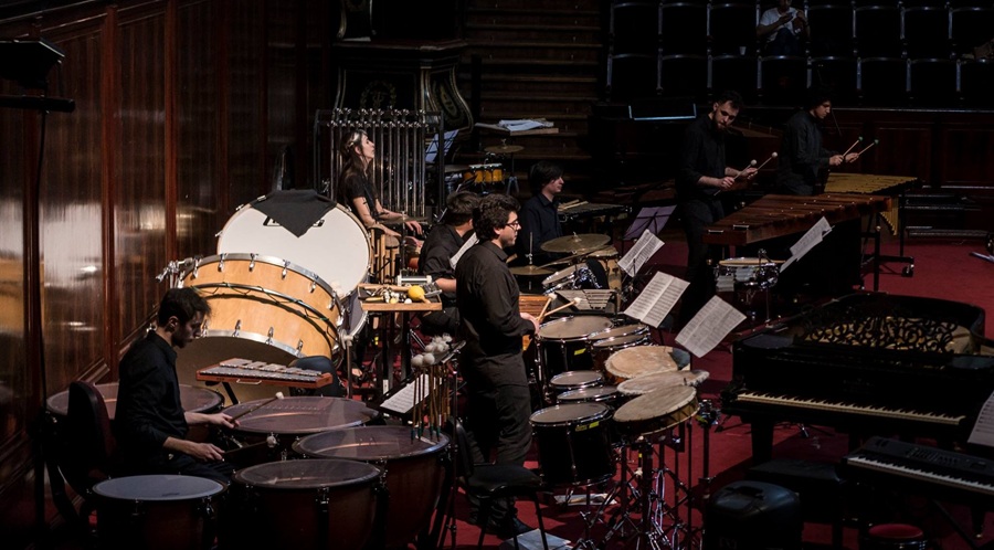 ensamble de percusión piazzolla