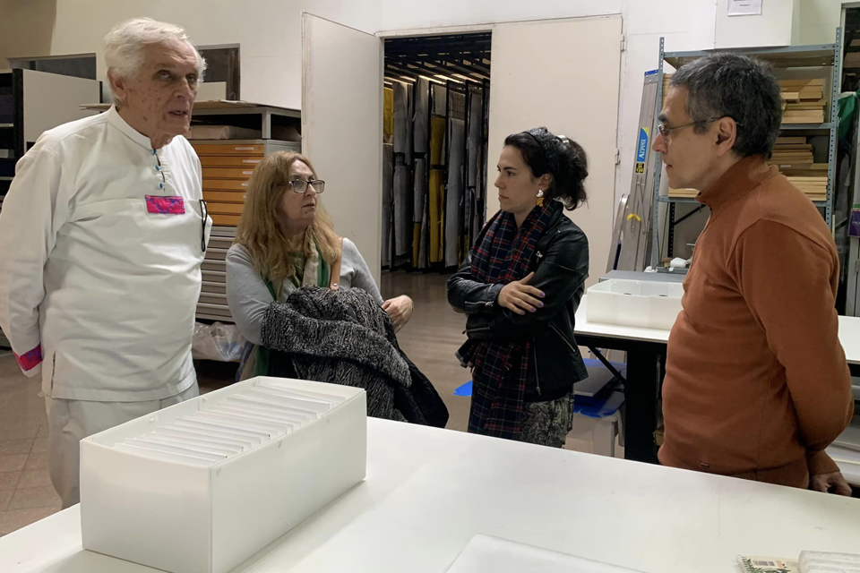 De Guichen en la reserva técnica