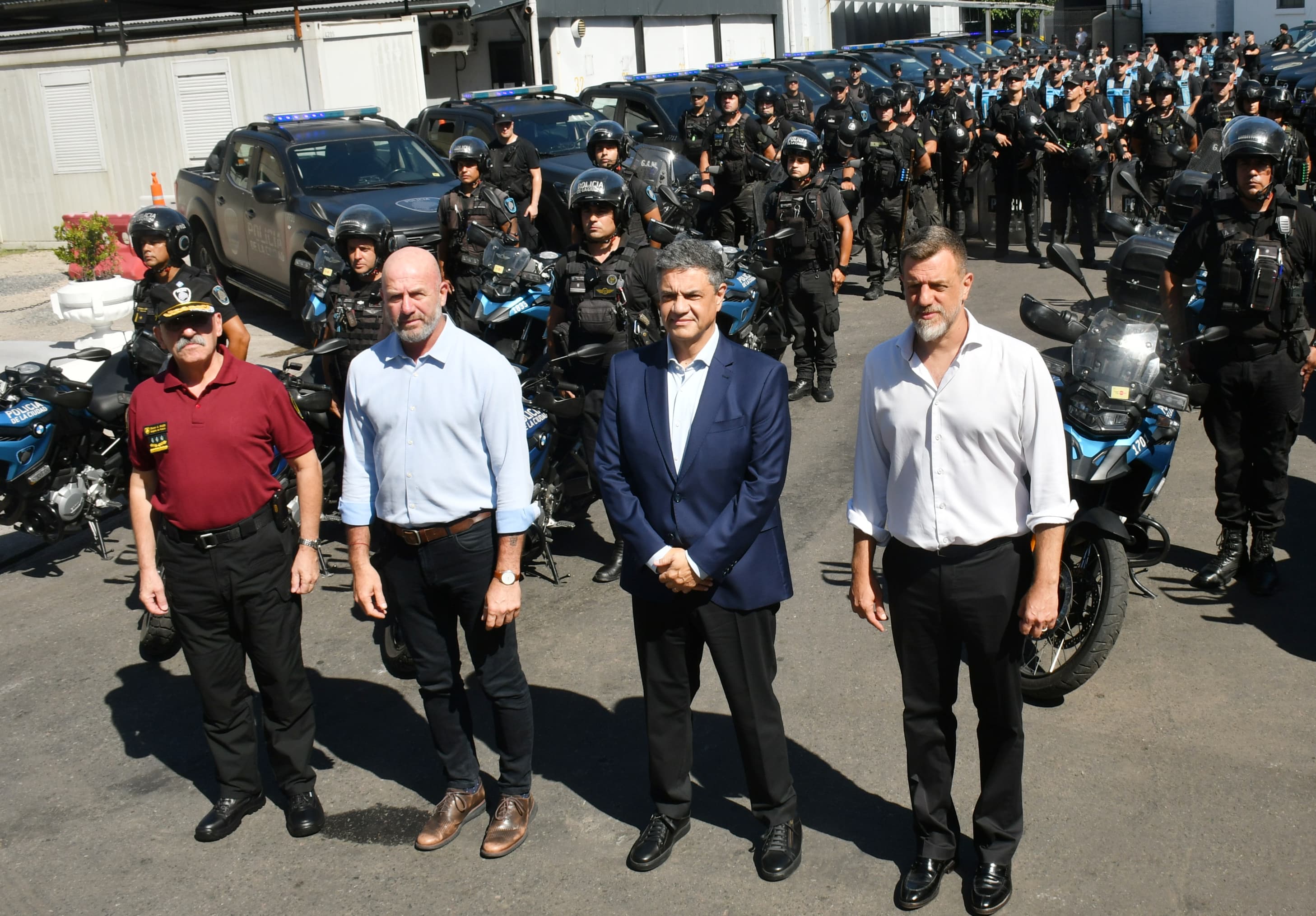 Jorge Macri presentó la Unidad de Despliegue de Intervenciones Rápidas para prevenir delitos