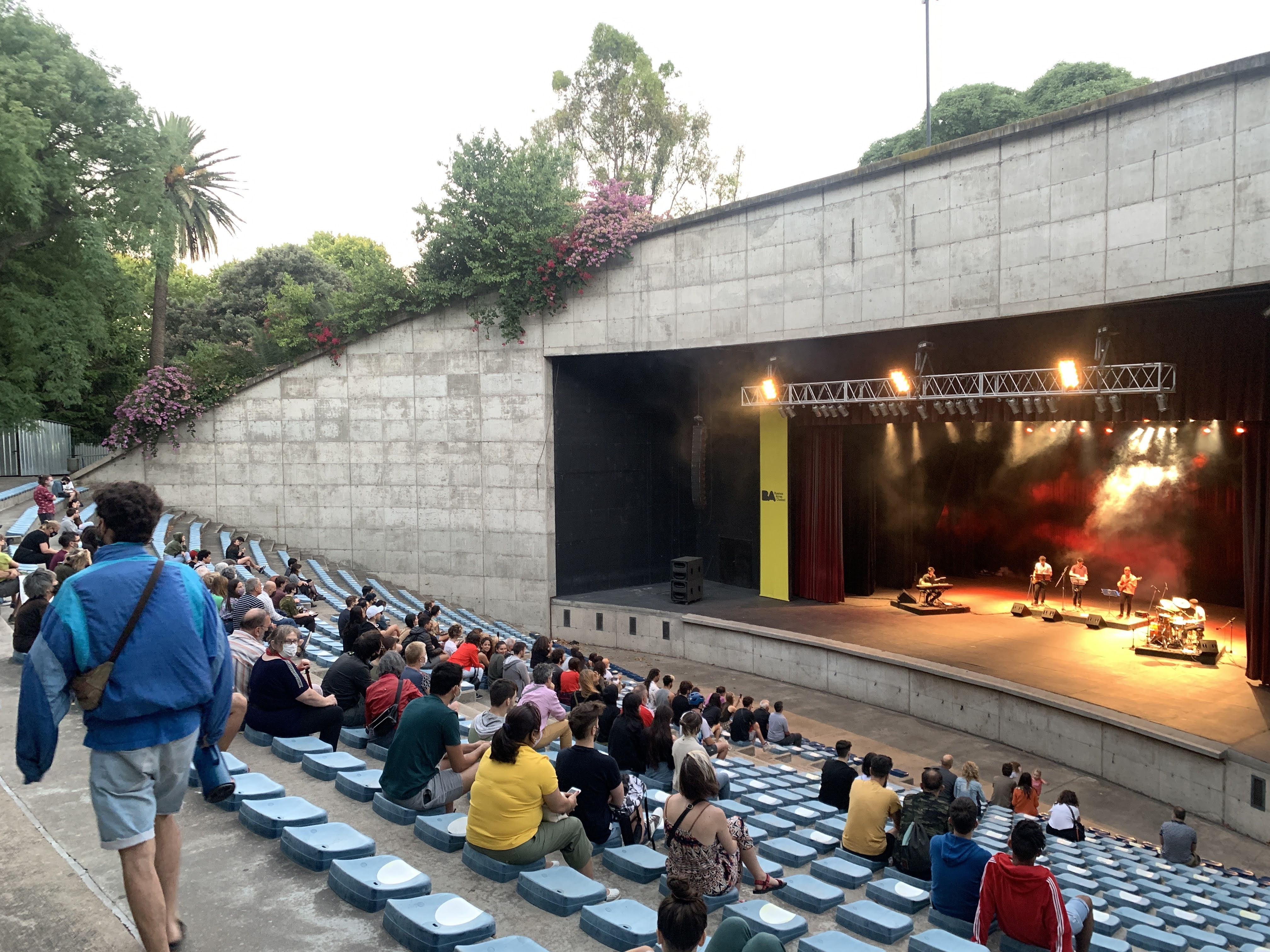 Free recital at Parque Centenario