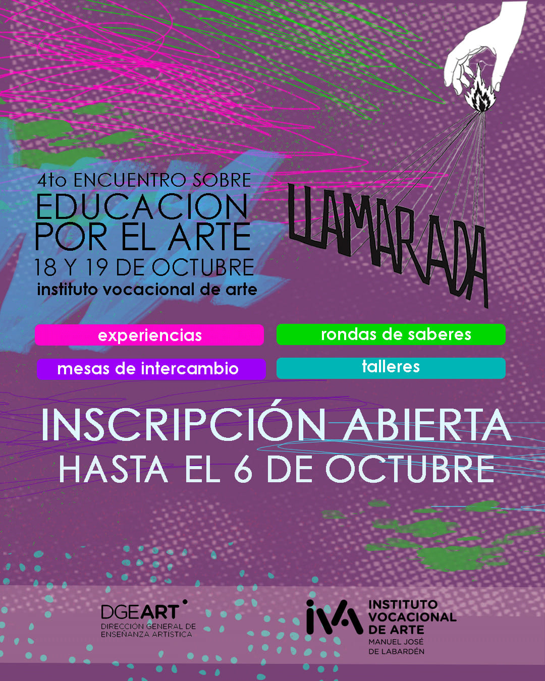 Afiche de Llamarada