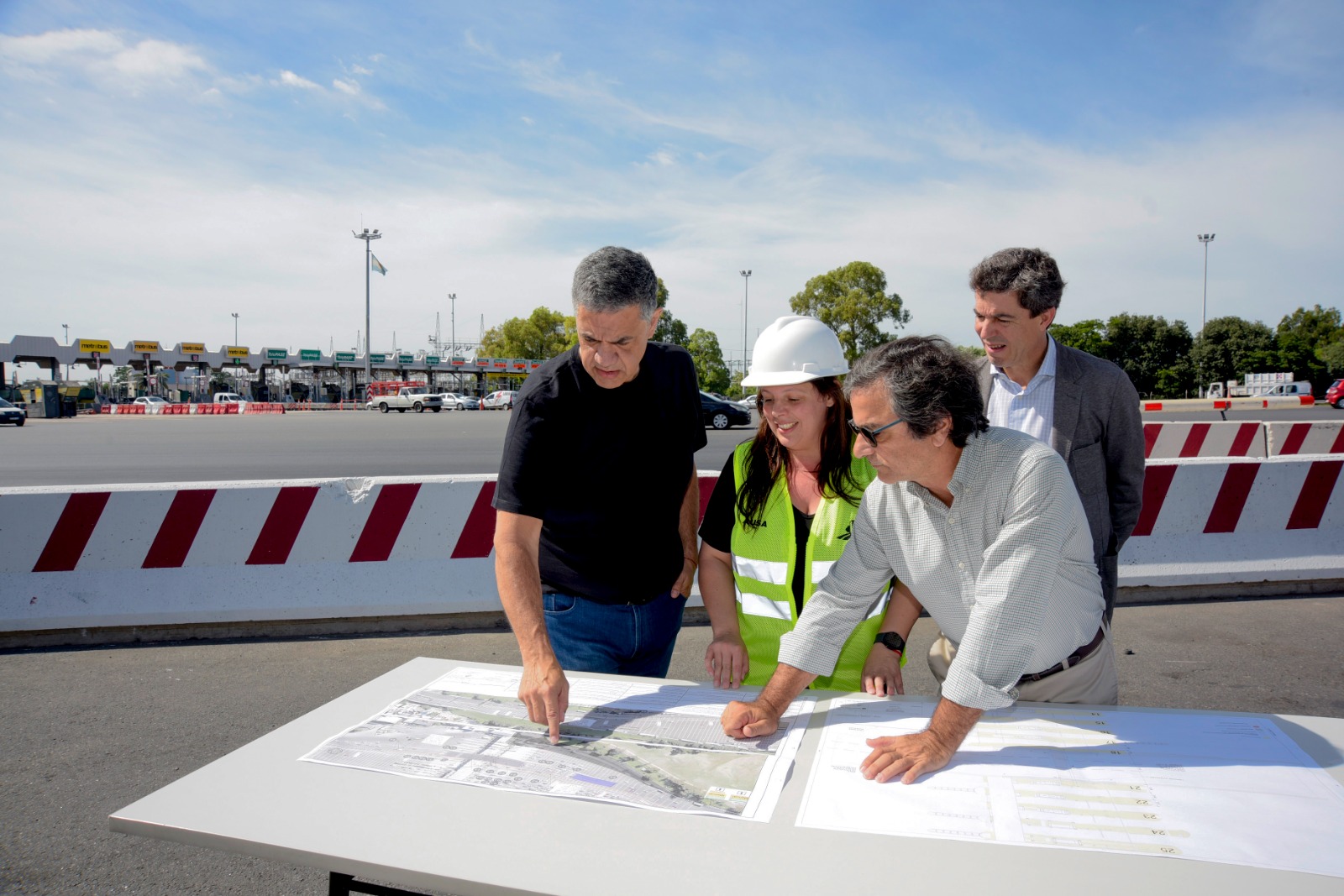 Jorge Macri anunció el inicio de las obras para levantar las cabinas de peaje en la Autopista Perito Moreno