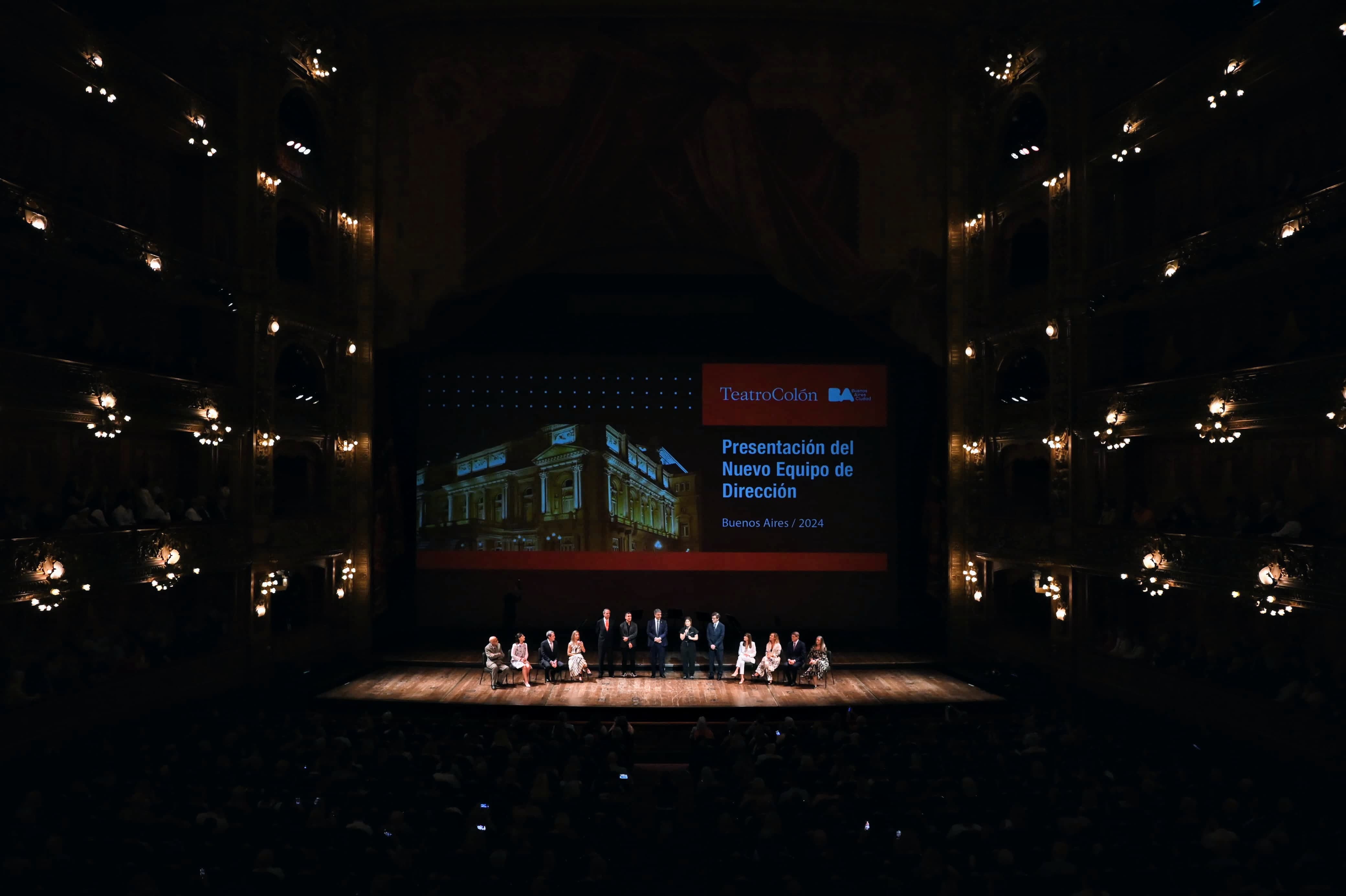 Nueva etapa en el Teatro Colón: Jorge Macri presentó al equipo directivo de nivel internacional, con Julio Bocca a cargo del Ballet