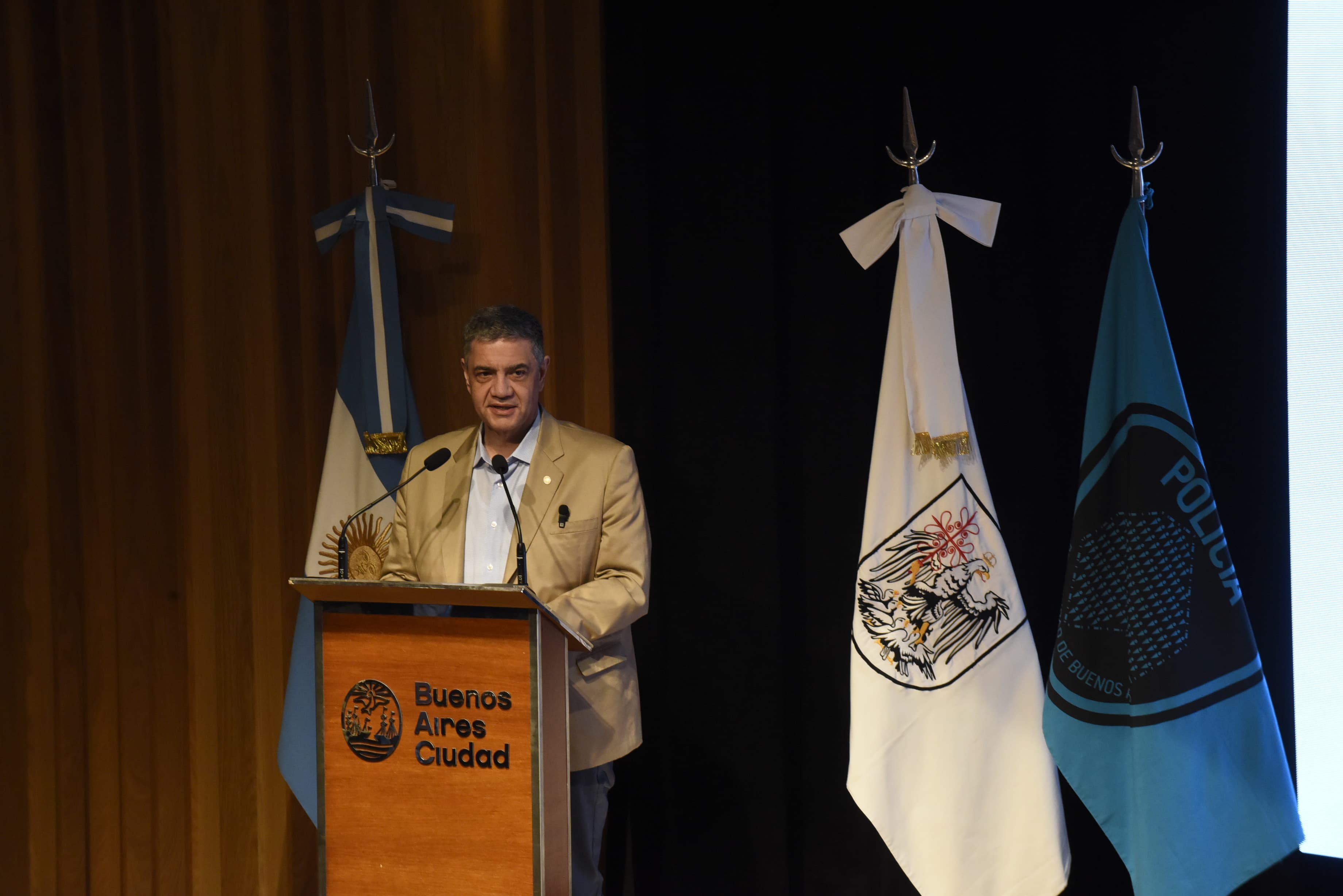 Jorge Macri en el primer Encuentro Internacional sobre Seguridad Urbana