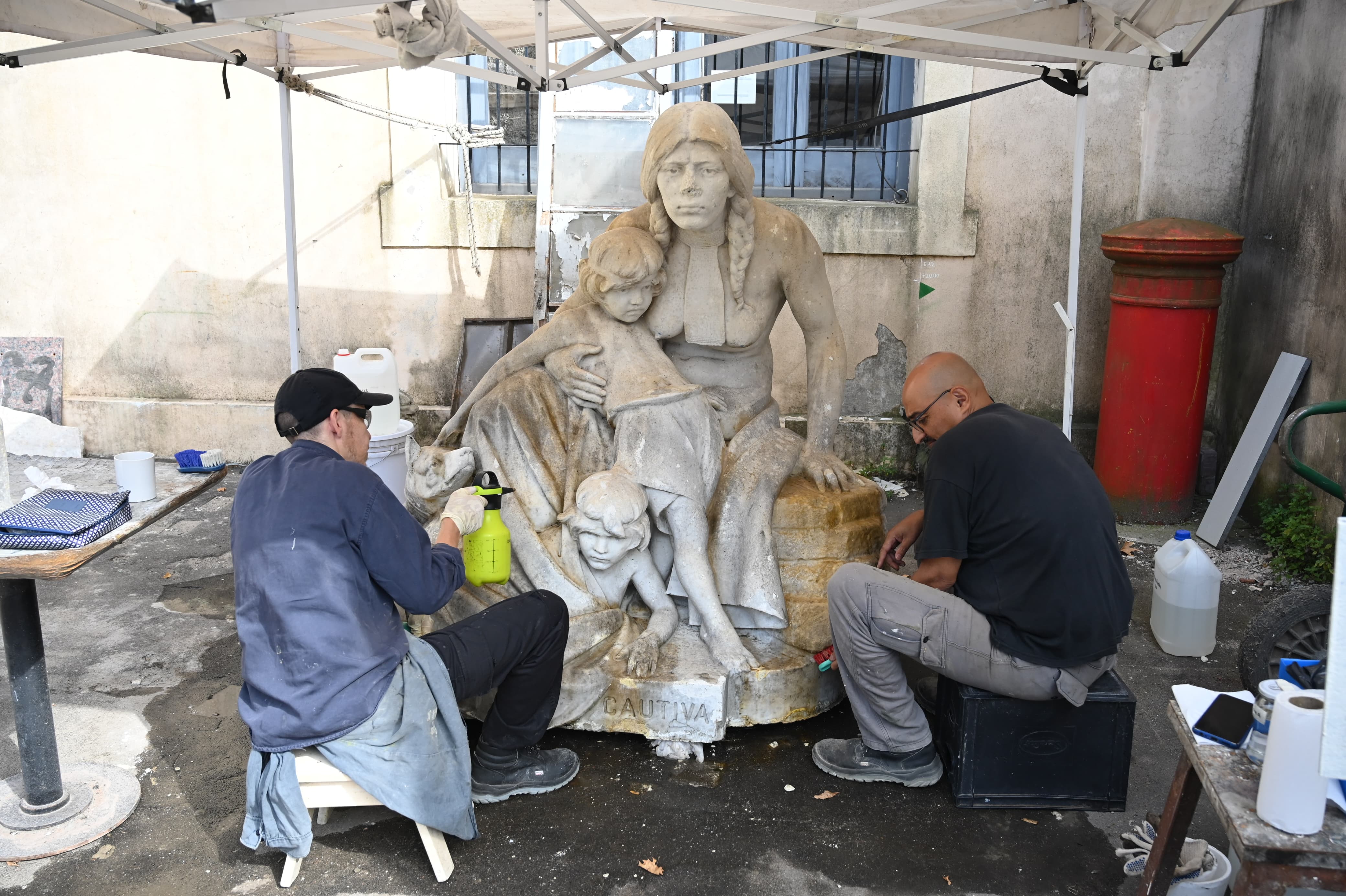 La Ciudad amplía el “hospital de estatuas y obras de arte” que será abierto para los vecinos