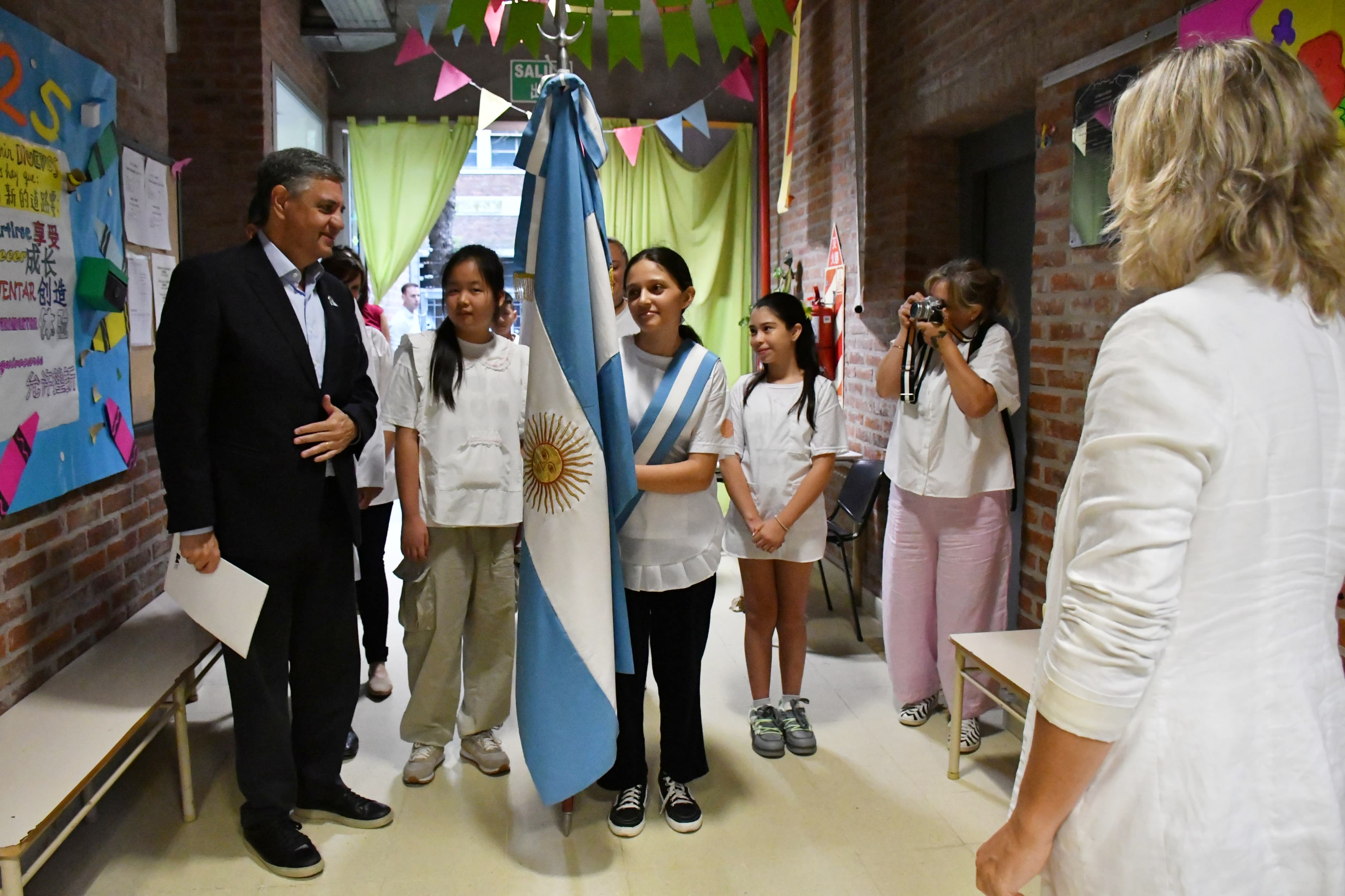 El Jefe de Gobierno, Jorge Macri, dio inicio al ciclo lectivo 2025 de la Ciudad. Foto: GCBA.