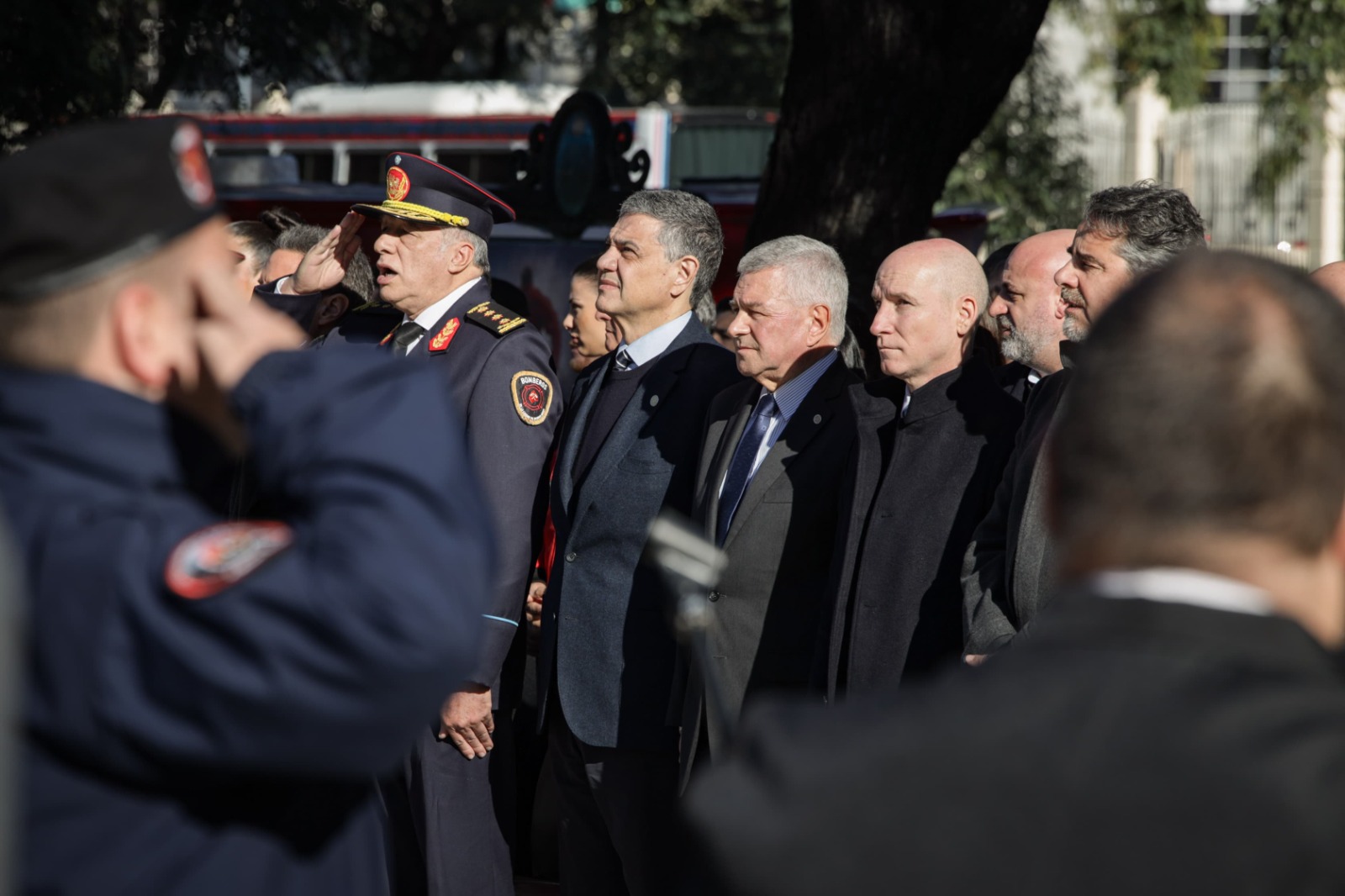 Homenaje de la Ciudad a los bomberos caídos en el cumplimiento del deber.