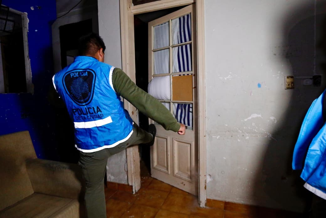 La Ciudad recuperó un edificio tomado en Almagro. 