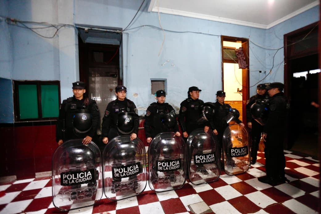 La Ciudad recuperó un edificio tomado en Almagro. Foto: GCBA.