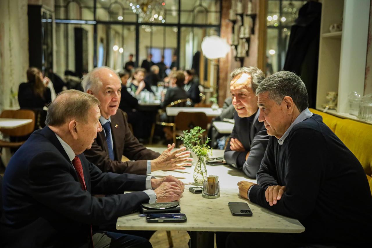 Jorge Macri ratificó en Madrid su respaldo a la democracia venezolana tras reunirse con Edmundo González Urrutia