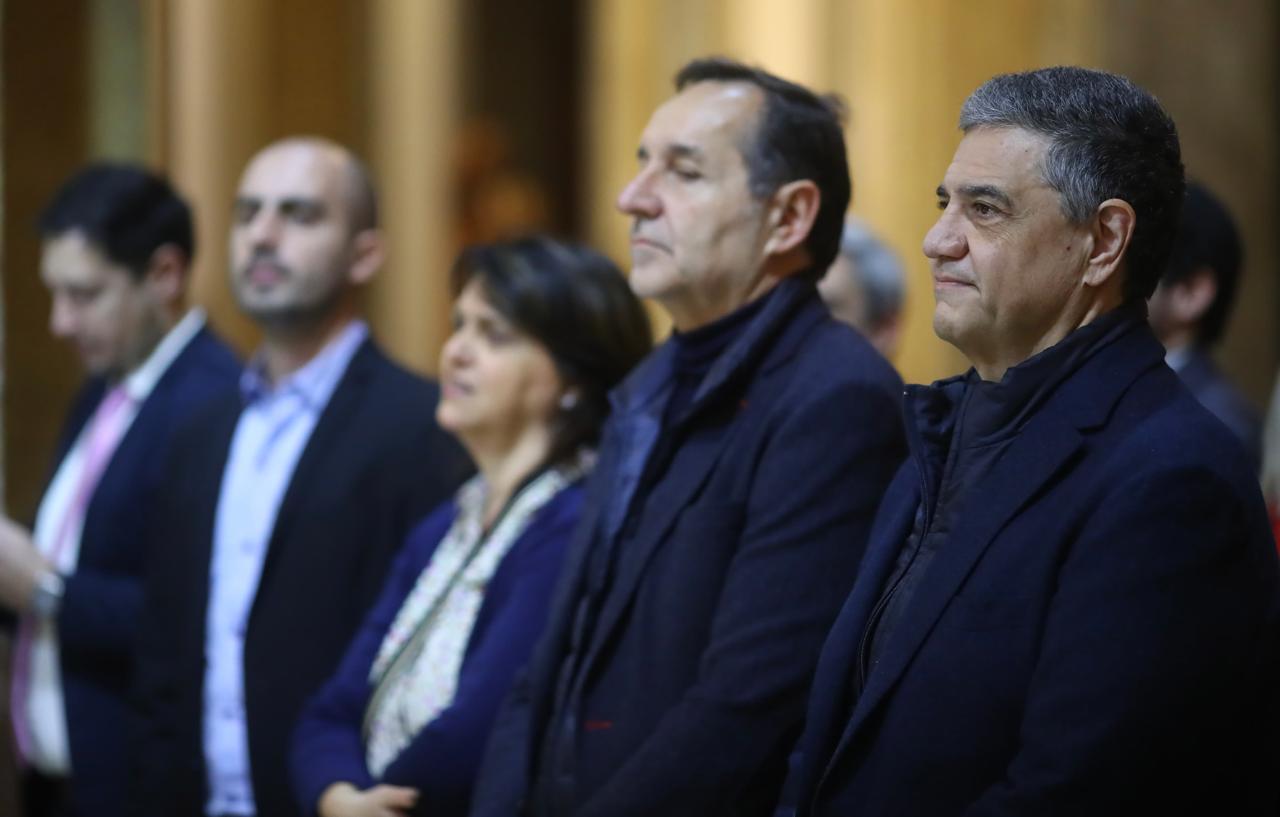 Jorge Macri, Gabriel Mraida, Fulvio Pompeo y Pilar Bosca