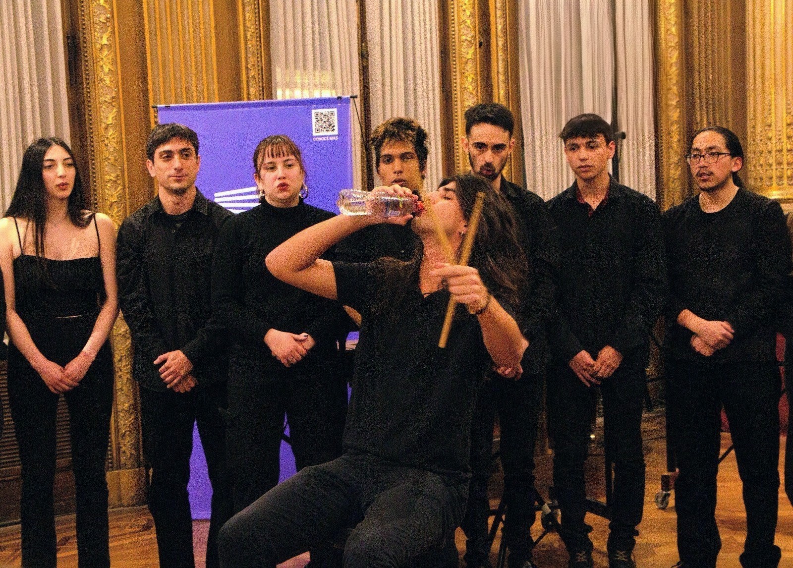 Ensamble de percusión del Piazzolla