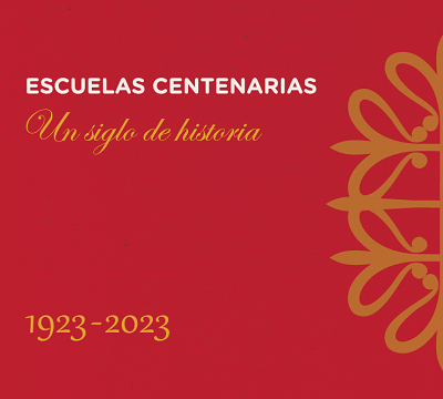 Tapa Libro Escuelas Centenarias 1923-2023