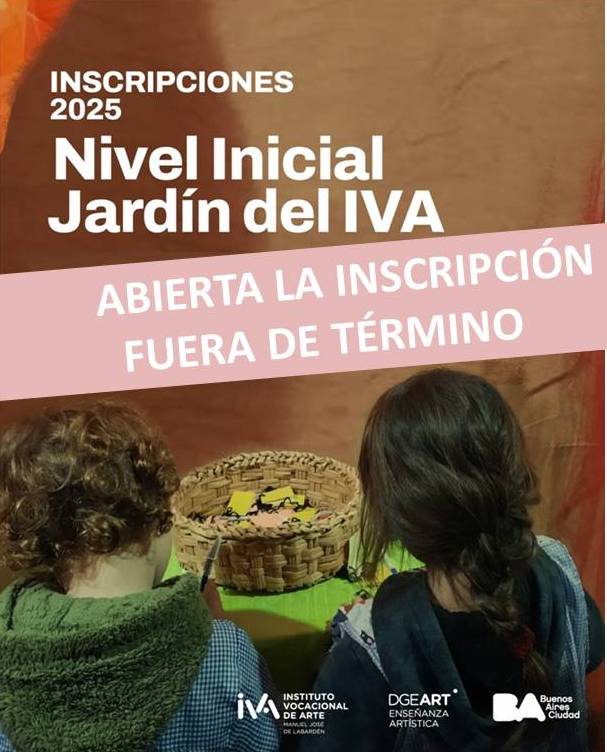 Afiche de Inscripción al Nivel Inicial