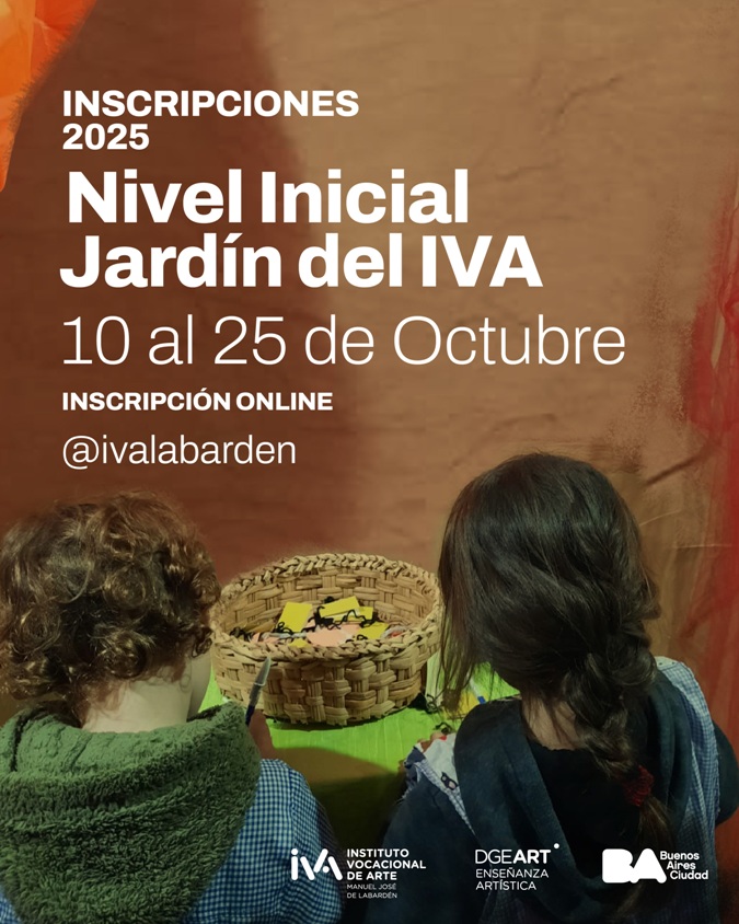 Afiche de Inscripción al Nivel Inicial