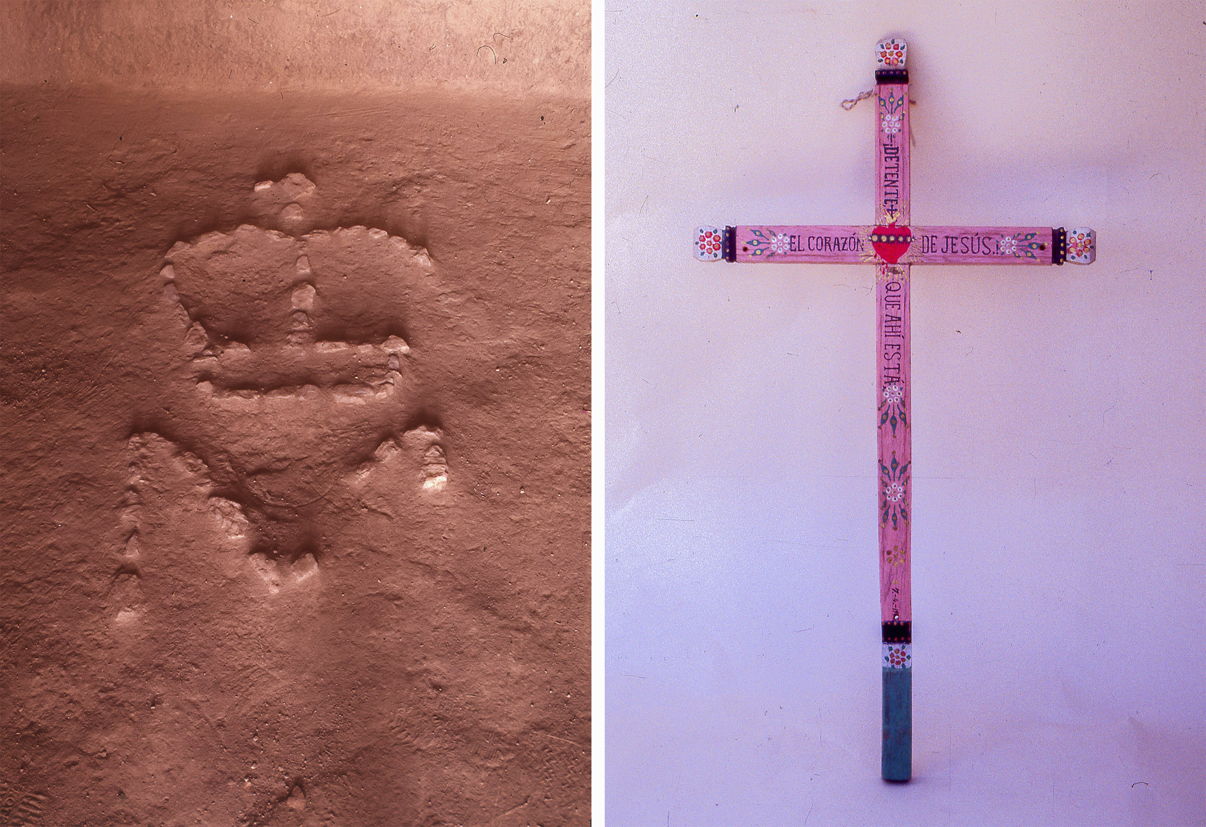 oratorio y cruz rosa