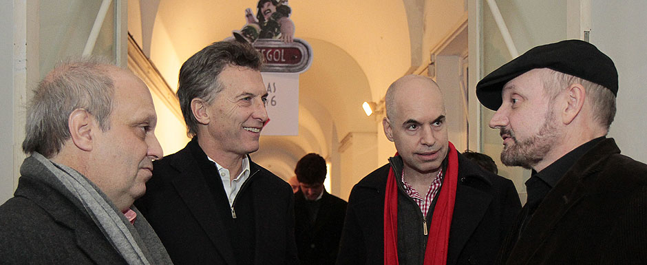 Macri inauguró la muestra de la película Metegol en el Centro Cultural Recoleta 