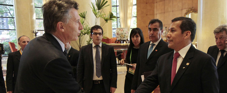 Reunión con Ollanta Humala