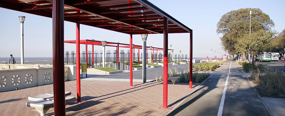 La Costanera Norte se renueva frente al río 